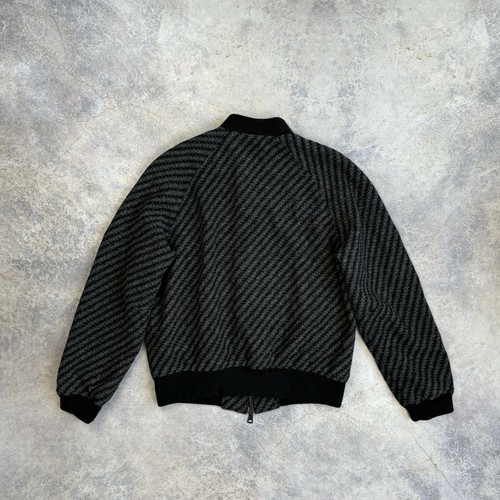 *SAMPLE* ANN DEMEULEMEESTER OVERSIZED BETTOCA WOOL BOMBER JACKET SIZE S UNISEX - Picture 2 of 11