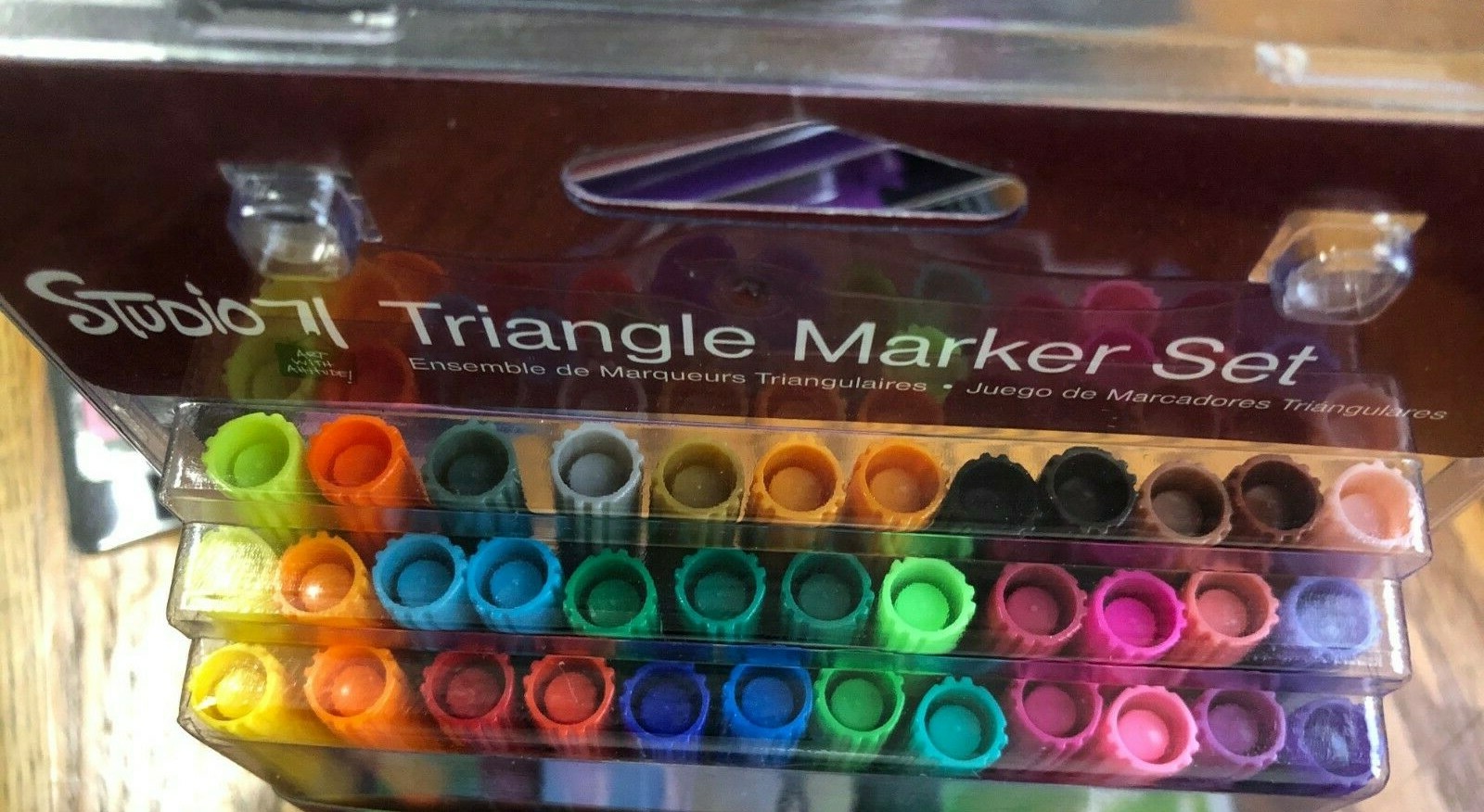 DARICE STUDIO 71 TRIANGLE MAKER SET 36PC PRECISION TIP NON TOXIC