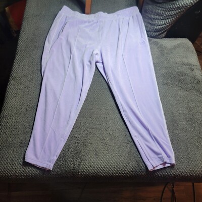 Puma X TMC Hussle Way (All Star) Velour Sweat Pants Violet Mens Size XXXL  Nipsey