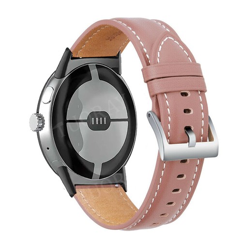 Leather Strap Wrist Band For Google Pixel Watch 3 45mm/Watch 3 2 1 41mm Bracelet - Picture 17 of 42