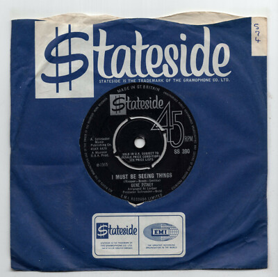 (K834) Gene Pitney, I Must Be Seeing Things - 1965 - 7'' vinyl