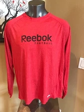 Reebok Football Crossfit Mens Size XL Long Sleeve Compression Shirt Lightweight 