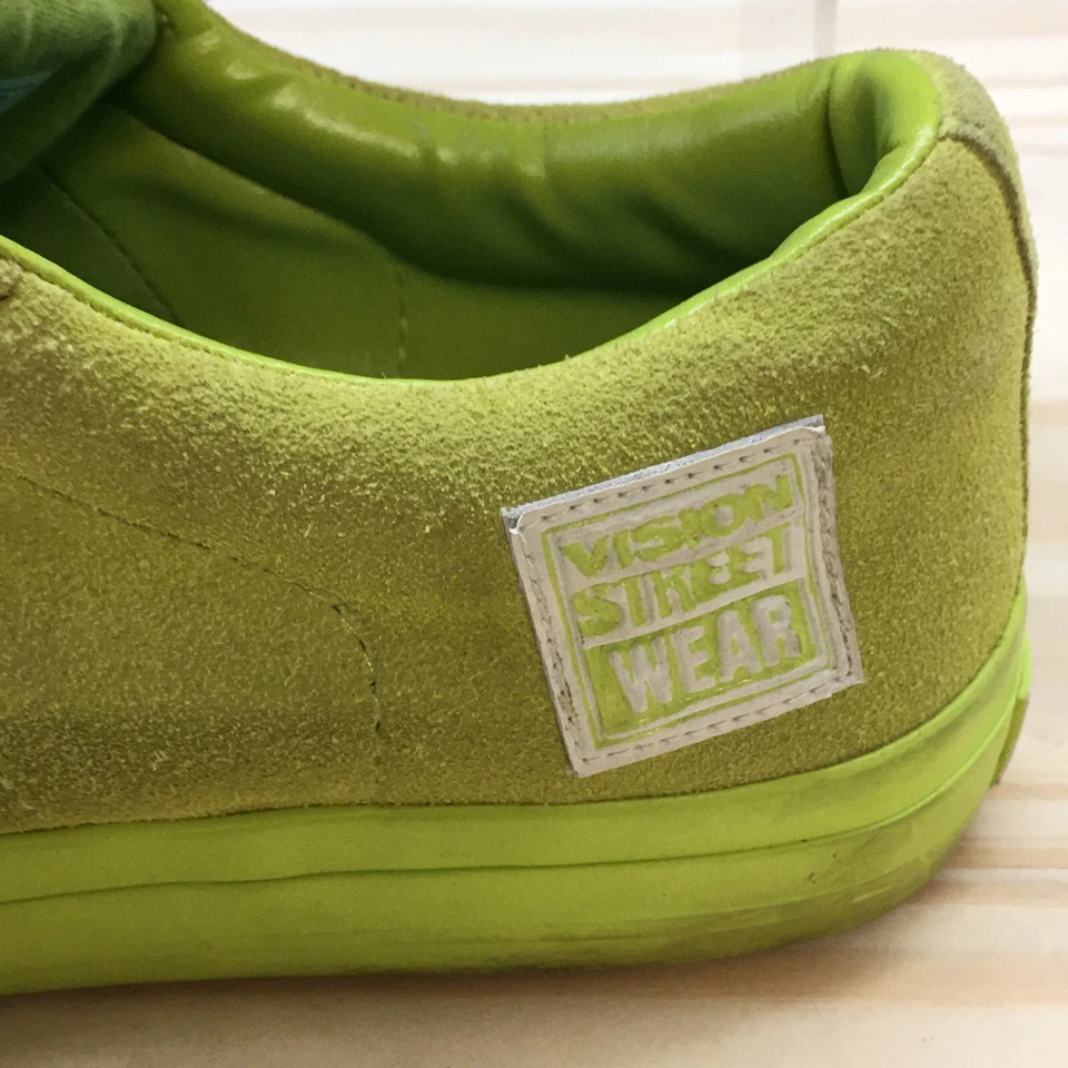 Vision Street Wear туфли женщин 8 Athletic низкий верх коньков кроссовок зеленый замши - Изображение 3 из 4