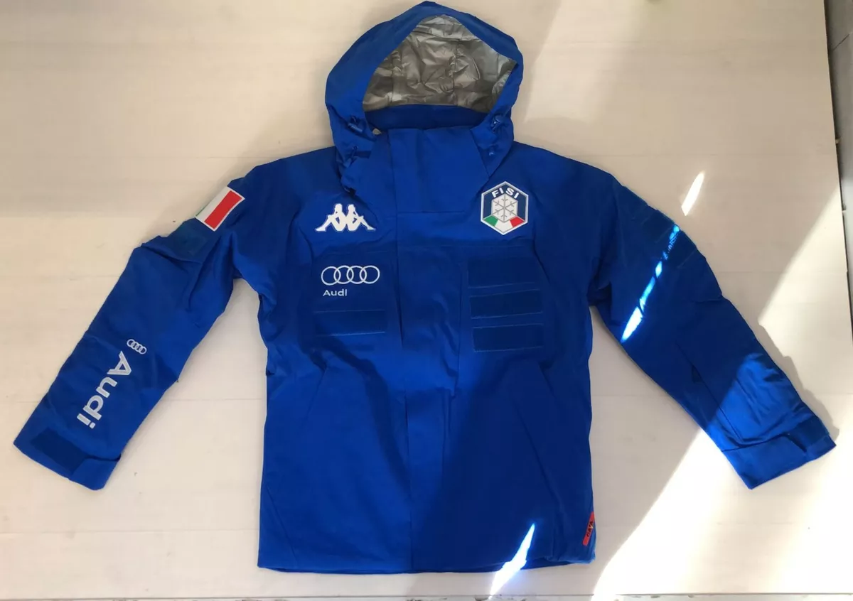 FW 2023 FISI KAPPA 6CENTO 611B SQUADRA GIACCA NEVE ITALIA SCI SKI TEAM  304KB50