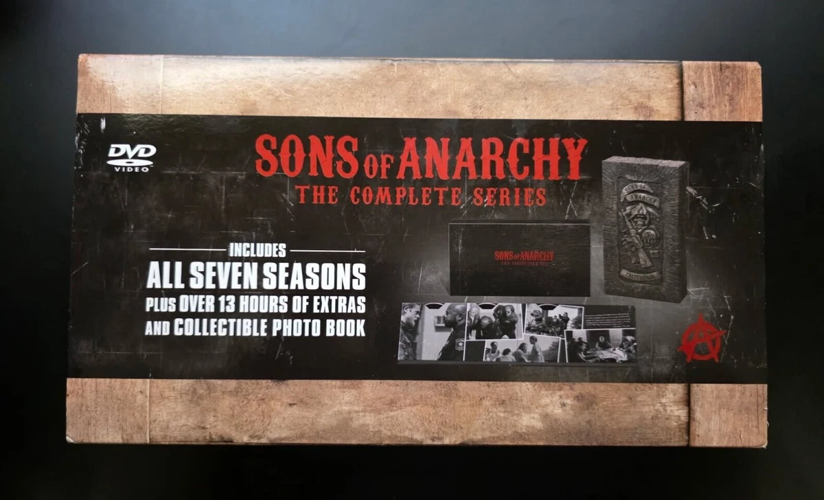 Sons of Anarchy Complete Series Box Set DVDs & Blu-ray Discs for