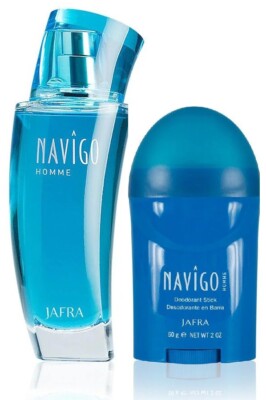 JAFRA Navîgo Homme EauDeToilette 3.3 fl oz & Navigo Deodorant 2oz MSRP $63