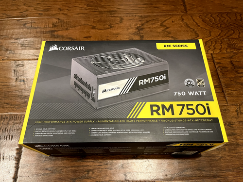 Corsair RM750i 750 Watt 80 PLUS Gold Fully Modular PSU
