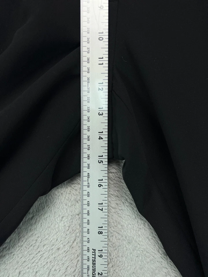 Amanda Smith Suit Dress Pants Womens 10 Black Career Formal Chino Lined Ladies - Image 4 of 4