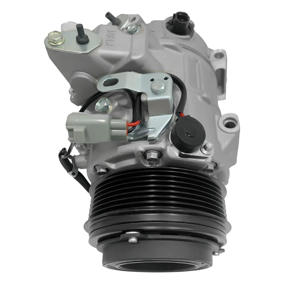 Nuevo compresor de aire acondicionado RYC AD-0700N compatible con Lotus Evora 3,5 L 2009 2010 2011 2012 2013 Foto 3 de 4