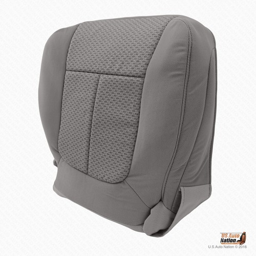 Driver Bottom Replacement Cloth Seat Cover 2009 2010 Ford F150 "Med Stone Gray" - Picture 4 of 8