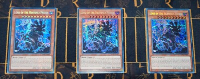 Yugioh Herr des himmlischen Gefängnisses x3 (MP22-DE205) Prismatic Secret Rare 1. Auflage