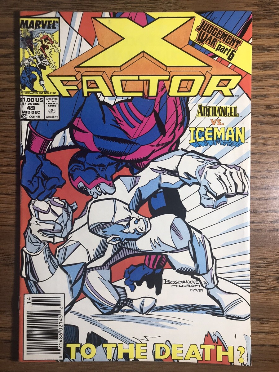 X-FACTOR 49 NEWSSTAND VARIANT LOKI APOCALYPSE MILGROM COVER MARVEL