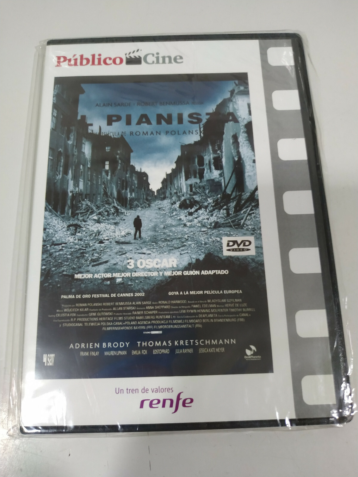 The Pianist Roman Polanski Adrien Brody - DVD Spanish Region 2 New