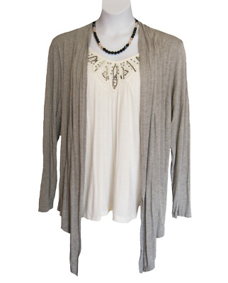 plus size twofer tops