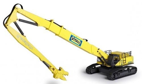 CONRAD # 2923 2923/02 CASE ED1200 CX800 CX 800 DEMOLTION EXCAVATOR VITALI 1:50 - Picture 3 of 7