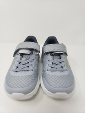 Under Armour PS Surge 2 AC Kids Unisex Sneaker, Mod Gray/White NEW IN BOX 