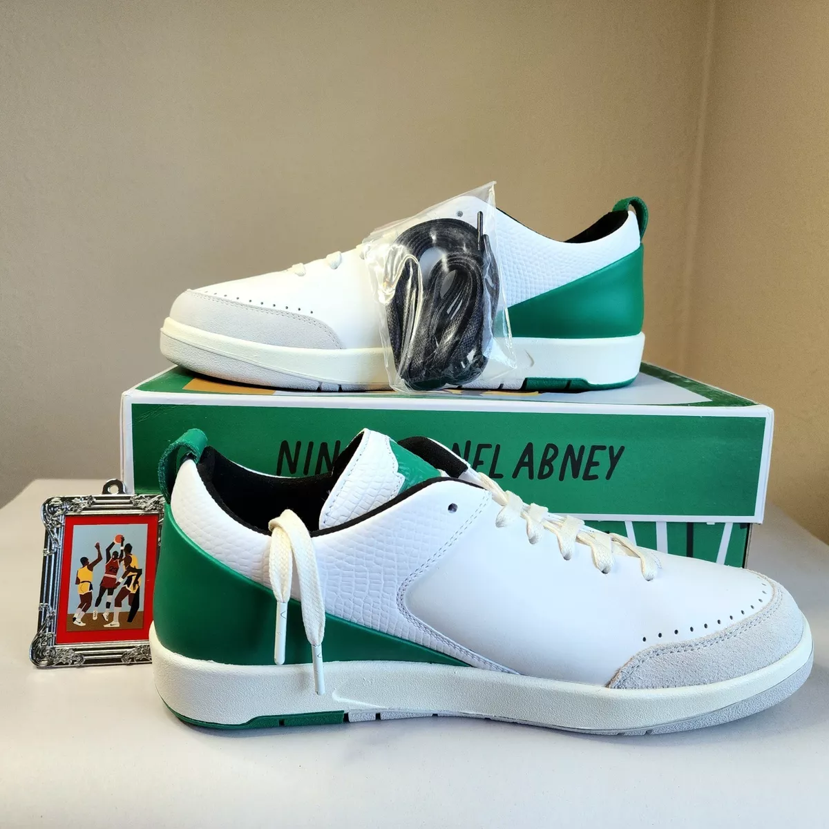 Air Jordan 2 Retro Low SE WMNS Nina Chanel Abney - White Malachite -  Stadium Goods