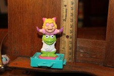 Vintage 1994 Jim Henson Muppet Babies Kermit and Miss Piggy
