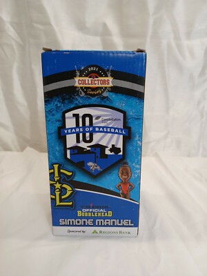 Simone Manuel Bobblehead Sugar Land Skeeters SGA Olympic Swimming Gold Medalist