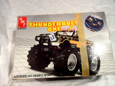 AMT Thunderbolt One Original Box/Complete/Unbuilt/Instruction & Decal ...