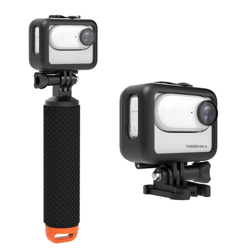 For Insta360 Go 3 Action Camera Protective Frame Extension Mount Adapter Black - Picture 2 of 26