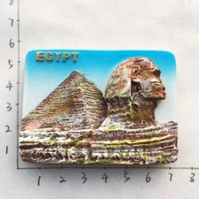 Egyptian Pyramids Great Sphinx Egypt Souvenir Travel Gift 3D Resin Fridge Magnet
