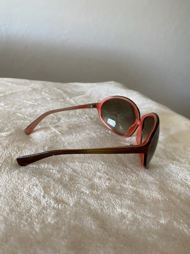 Oliver Peoples Sonnenbrille "Clorette" RGR Kristall rot & orange/braun Farbverlauf - Bild 3 von 4