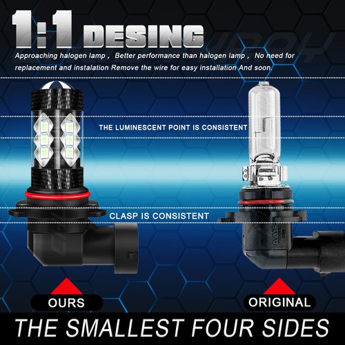 Fits Ford EXPEDITION 2003-2006 6000K Headlight + Fog Light Bulbs white+blue - Picture 17 of 18