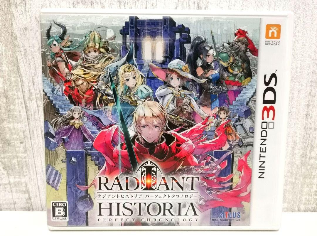 USE Radiant Historia Perfect Chronology Nintendo 3DS japan