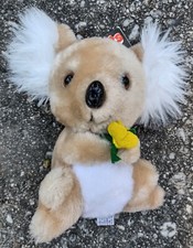 Vintage 1979 Russ Luv-Pets Plush Koala Bear w/Flower - Original Tags