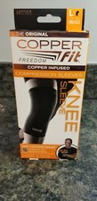 Copper Fit Freedom Copper Infused Knee Compression Sleeve Size Large  1 Sleeve