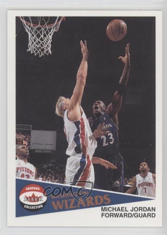 2001-02 Fleer Shoebox Collection Michael Jordan #137 HOF 0q37