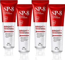 4Pcs Sp-8 Probiotic Brightening Toothpaste Deep Cleaning Care Toothpaste