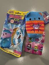 Bears VS Donuts Knitting Bear 4" Bean Plush 2024 Unboxed