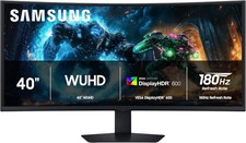 Samsung 40" Odyssey G7 G75F WUHD Curved Gaming Monitor 180Hz LS40FG75DENXZA