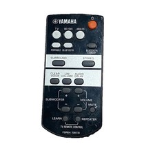 Yamaha FSR64 Sound Bar Remote Control Black ZG80730 Bluetooth Surround Tested