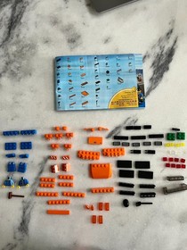 Lego City 4434 Orange Tipper Dump Truck Building Set Released 2012 222pcs