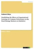 Kudzanai Sibiya | Establishing The Effects Of Organizational Learning On...