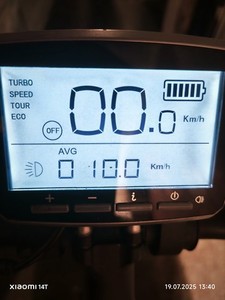 Display 36v für E-Bike Biria
