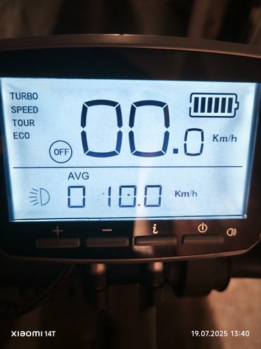 Display 36v für E-Bike Biria