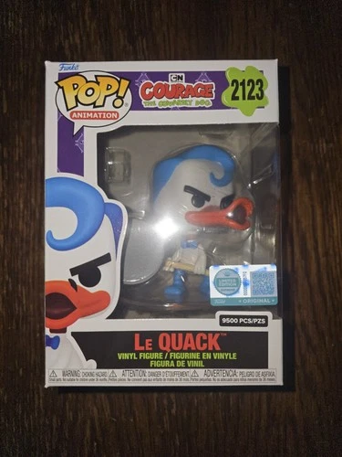 Funko Pop! Supreme Le: Cartoon Network - Le Quack (Exclusive) #2123 Box Damage