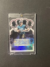 2021 Panini Chronicles - Crown Royale Rookie Trevor Lawrence Autograph /10 Gold