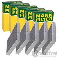 5X Mann-Filter CUK 3172 Innenraumfilter Aktivkohlefilter 5-STÜCK!