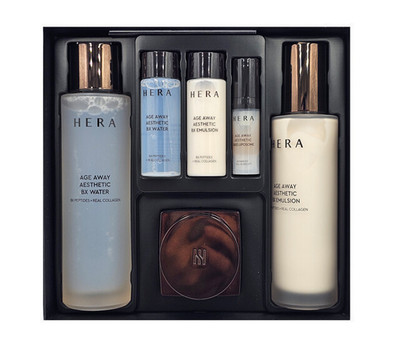 HERA Age Away Aesthetic 3pcs Set (Water 150ml + Emulsion 120ml + Cream 25ml)