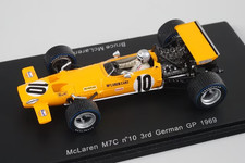 1:43 Spark S3133 McLaren M7C German GP 3rd 1969 #10 B. McLaren