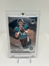 2021 Panini Mosaic Rookies Trevor Lawrence #301 True Rookie Card RC Jaguars. rookie card picture