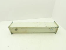 Wiegmann JW42 4"x4" Wireway Straight 24" Section Feed-Through NEMA 12 Hoffman