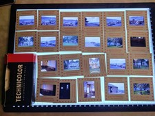 x22 1959 Vintage Color Slides in Box Photo Transparencies Kodachrome Technicolor