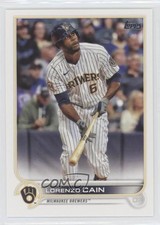 2022 Topps Series 2 Lorenzo Cain #442 w7v