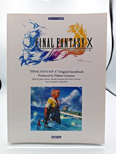 Final Fantasy X Piano Sheet Music Collection Original Soundtrack Score Book
